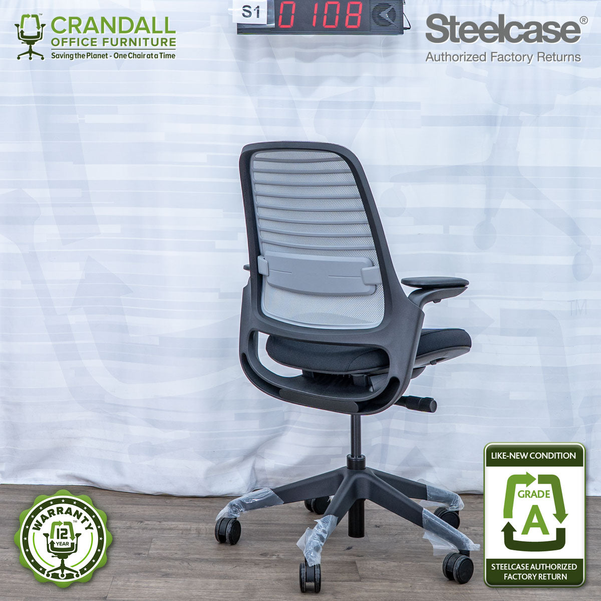 S1-0108 - Steelcase Series 1  - Grade A