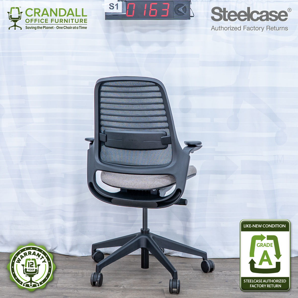 S1-0163 - Steelcase Series 1 - Grade A
