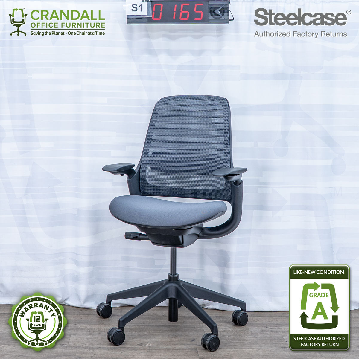 S1-0165 - Steelcase Series 1 - Grade A