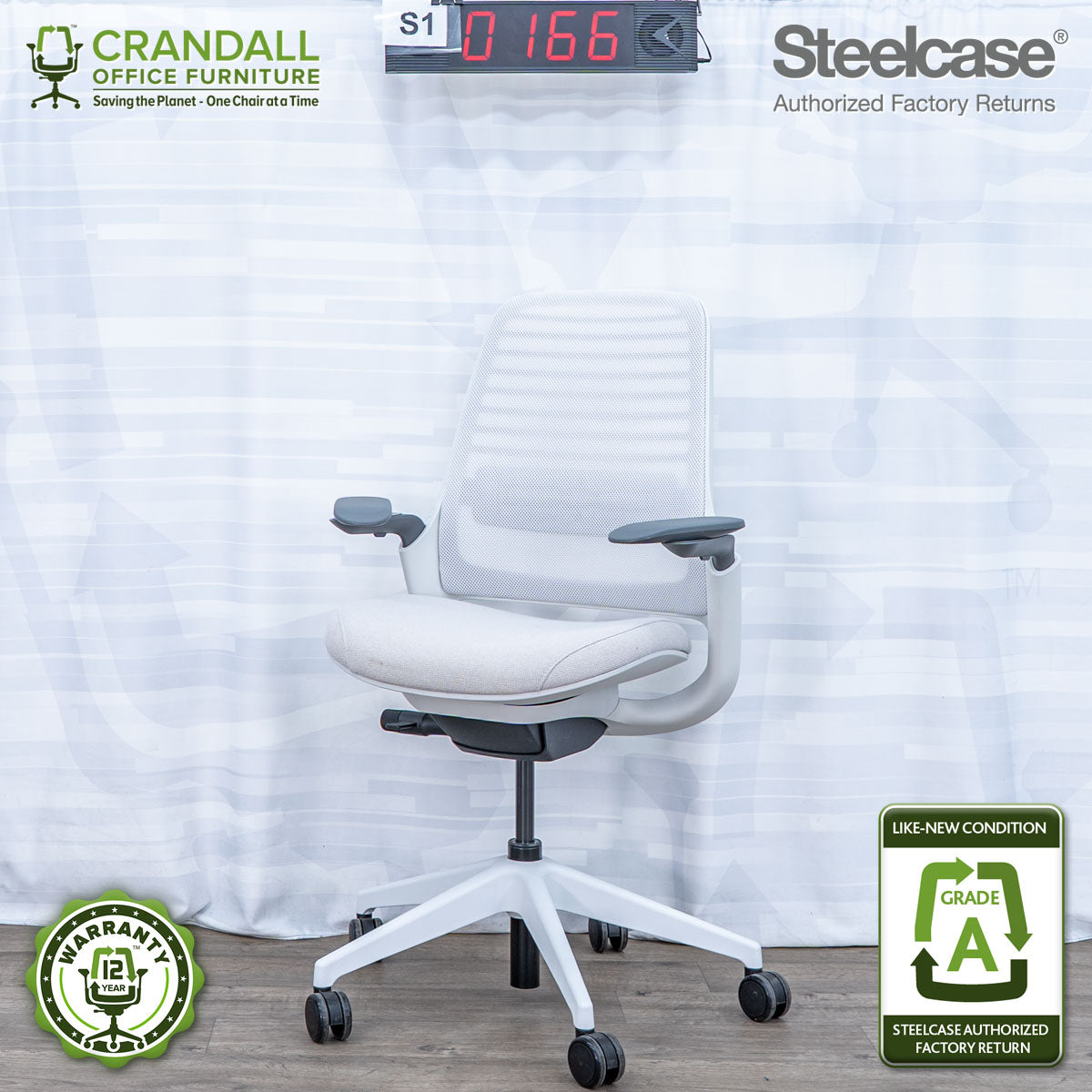 S1-0166 - Steelcase Series 1 - Grade A