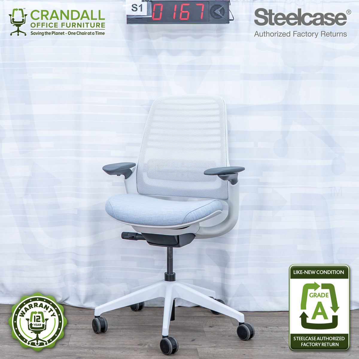 S1-0167 - Steelcase Series 1 - Grade A