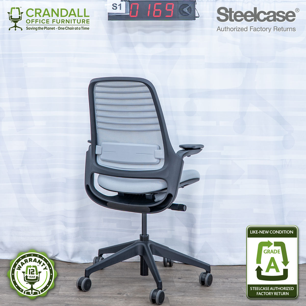 S1-0169 - Steelcase Series 1 - Grade A