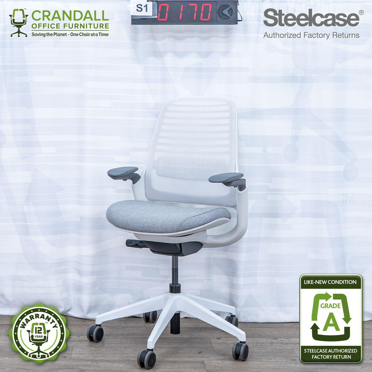 S1-0170 - Steelcase Series 1 - Grade A