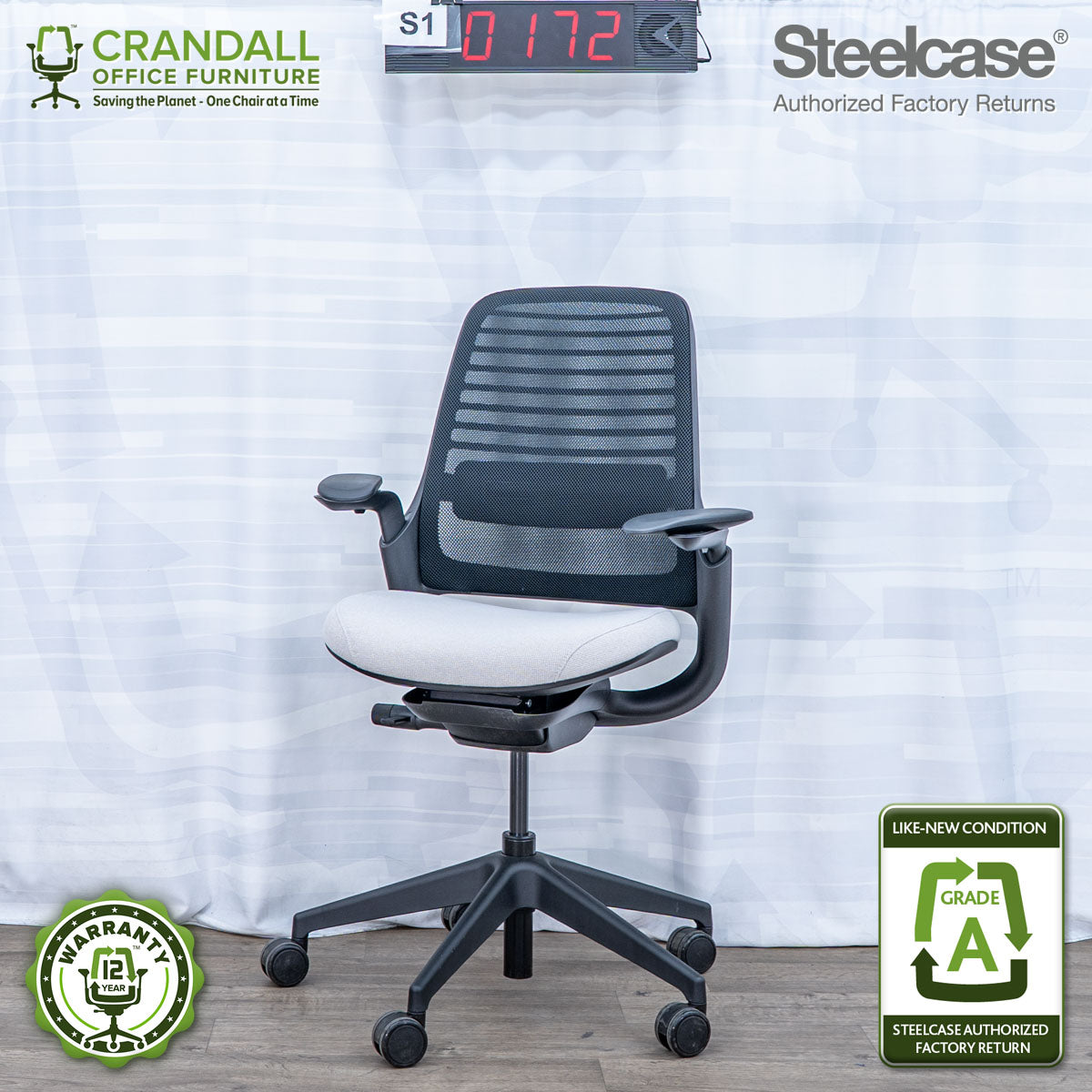 S1-0172 - Steelcase Series 1 - Grade A