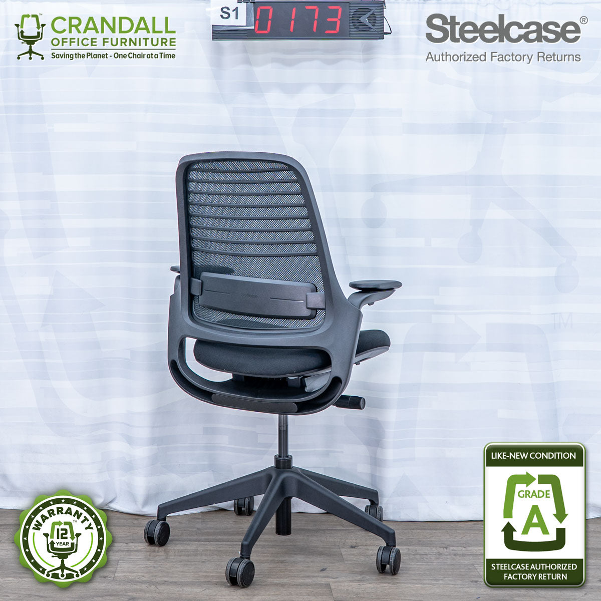 S1-0173 - Steelcase Series 1 - Grade A