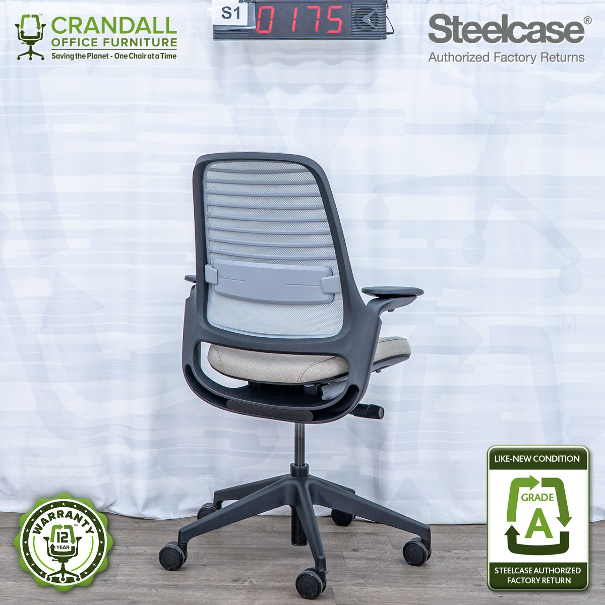 S1-0175 - Steelcase Series 1 - Grade A