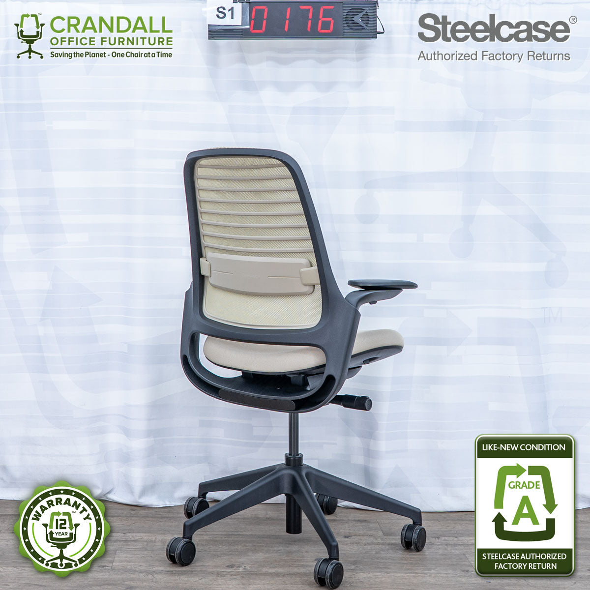 S1-0176 - Steelcase Series 1 - Grade A
