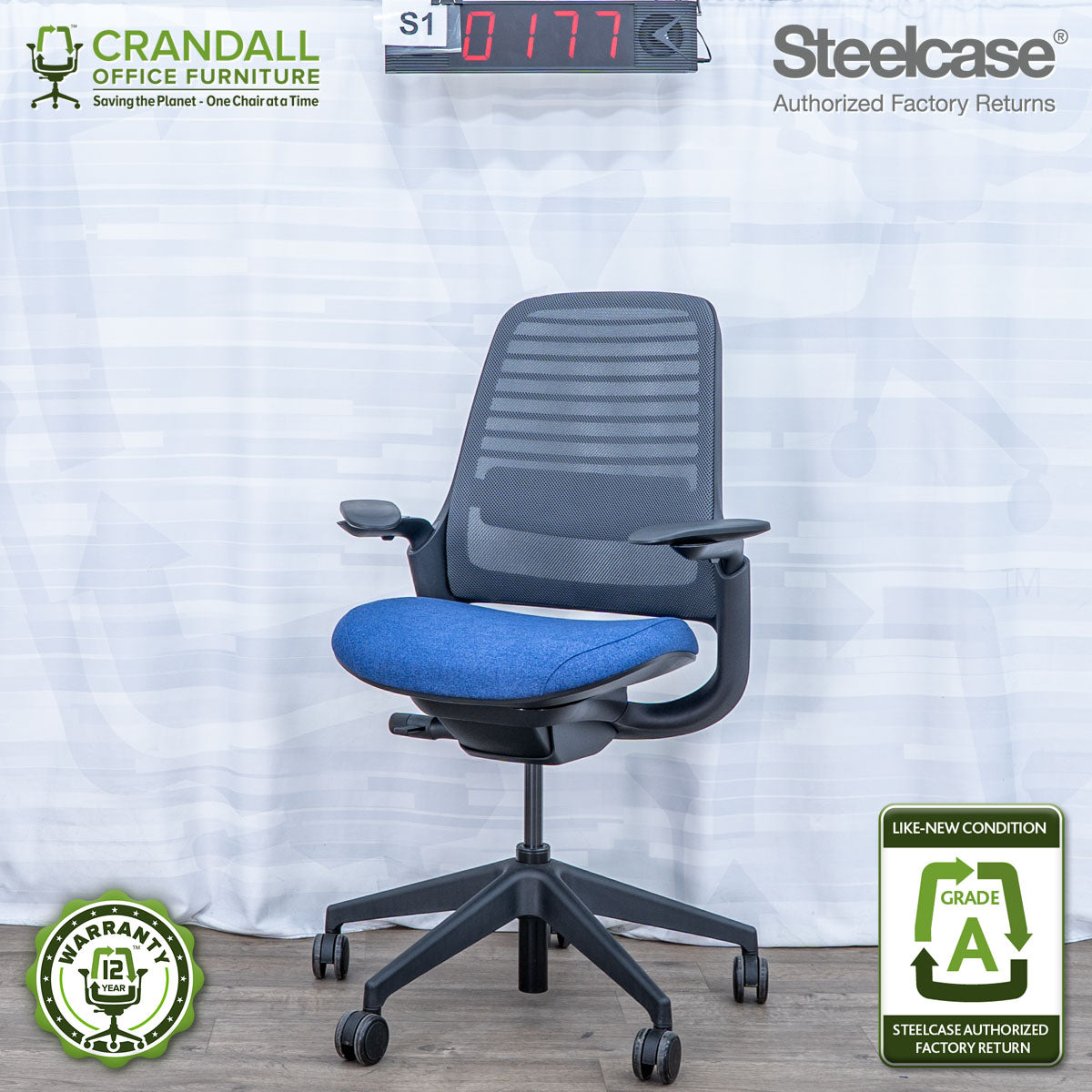 S1-0177 - Steelcase Series 1 - Grade A