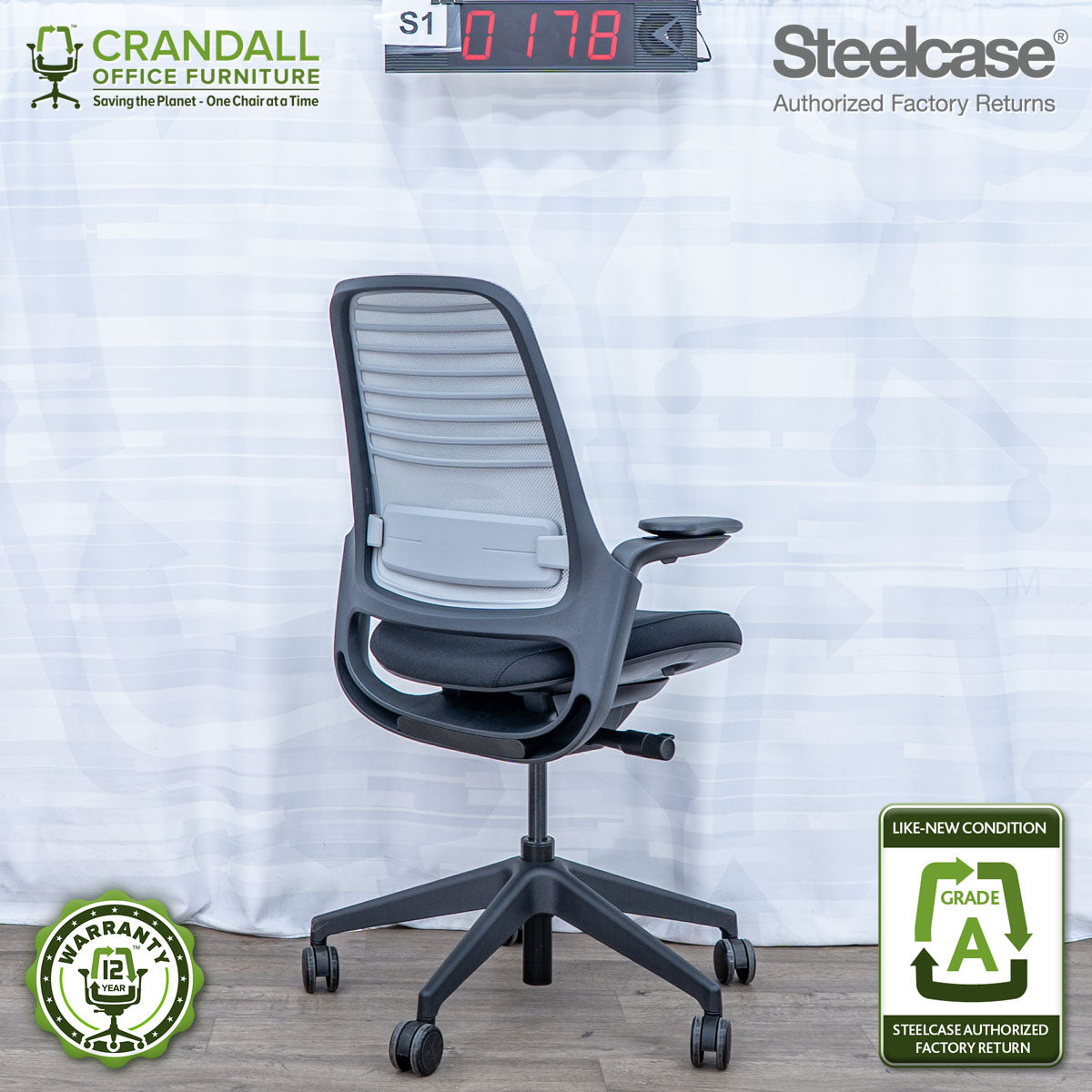 S1-0178 - Steelcase Series 1 - Grade A