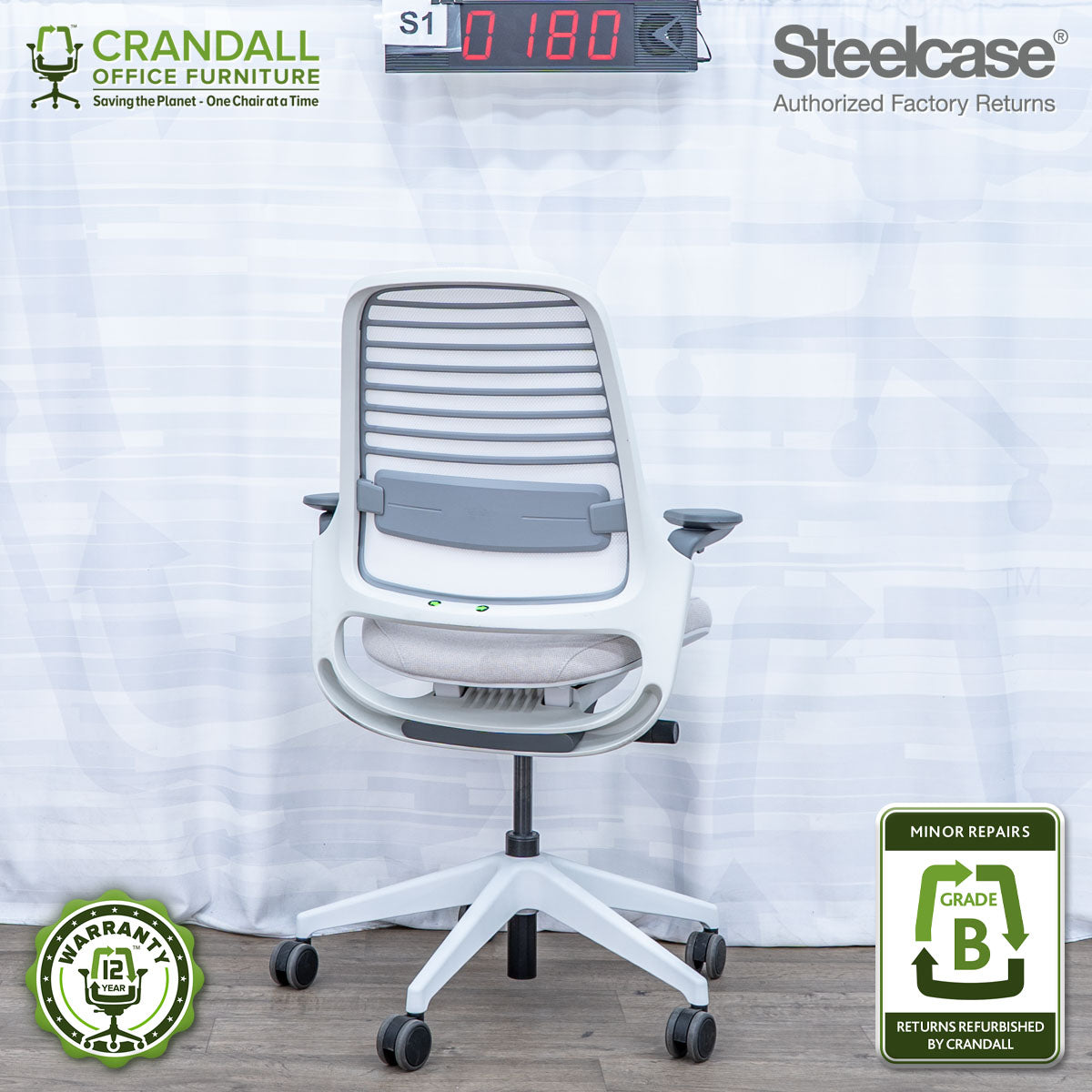 S1-0180 - Steelcase Series 1 - Grade B