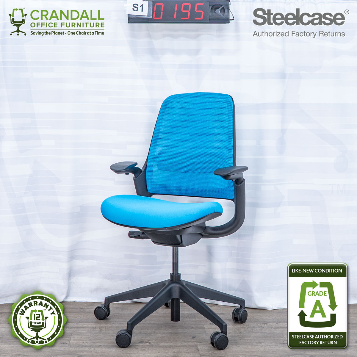 S1-0195 - Steelcase Series 1 - Grade A