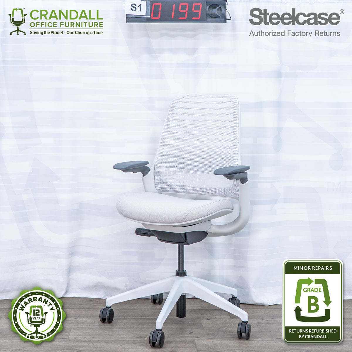 S1-0199 - Steelcase Series 1 - Grade B