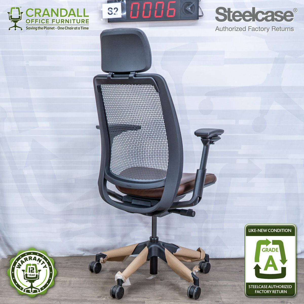 S2-0006 - Steelcase Series 2 with Headrest - Grade A