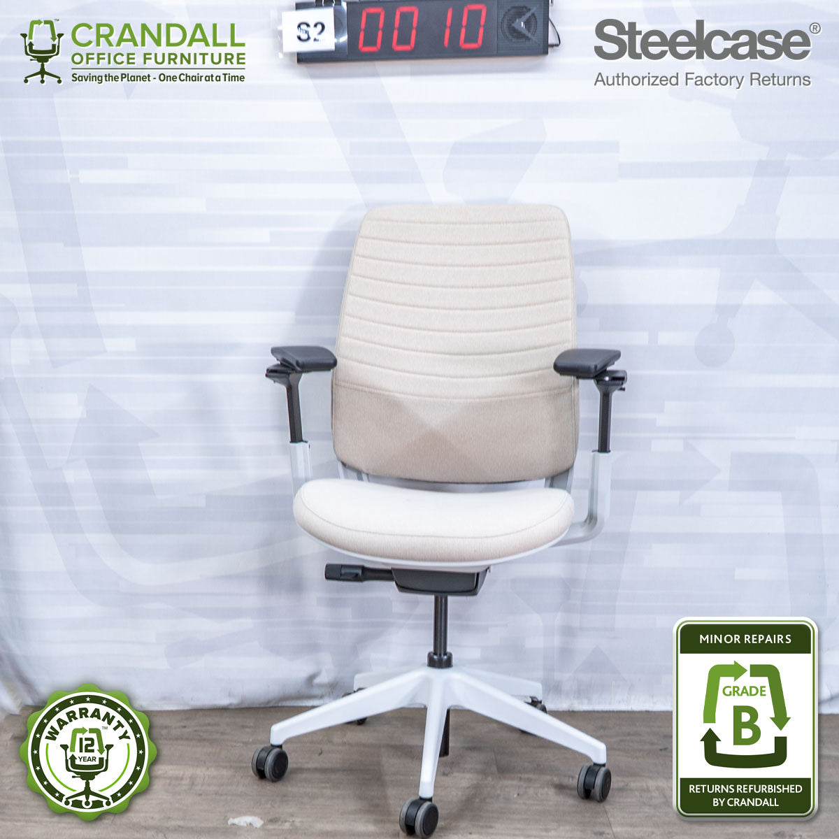 S2-0010 - Steelcase Series 2 - Grade B