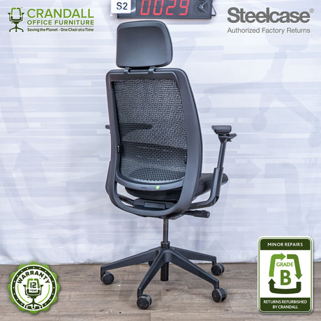 S2-0029 - Steelcase Series 2 with Headrest - Grade B