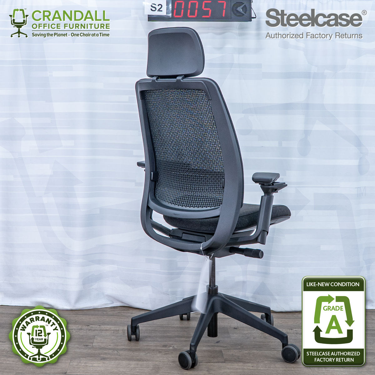 S2-0057 - Steelcase Series 2  - Grade A