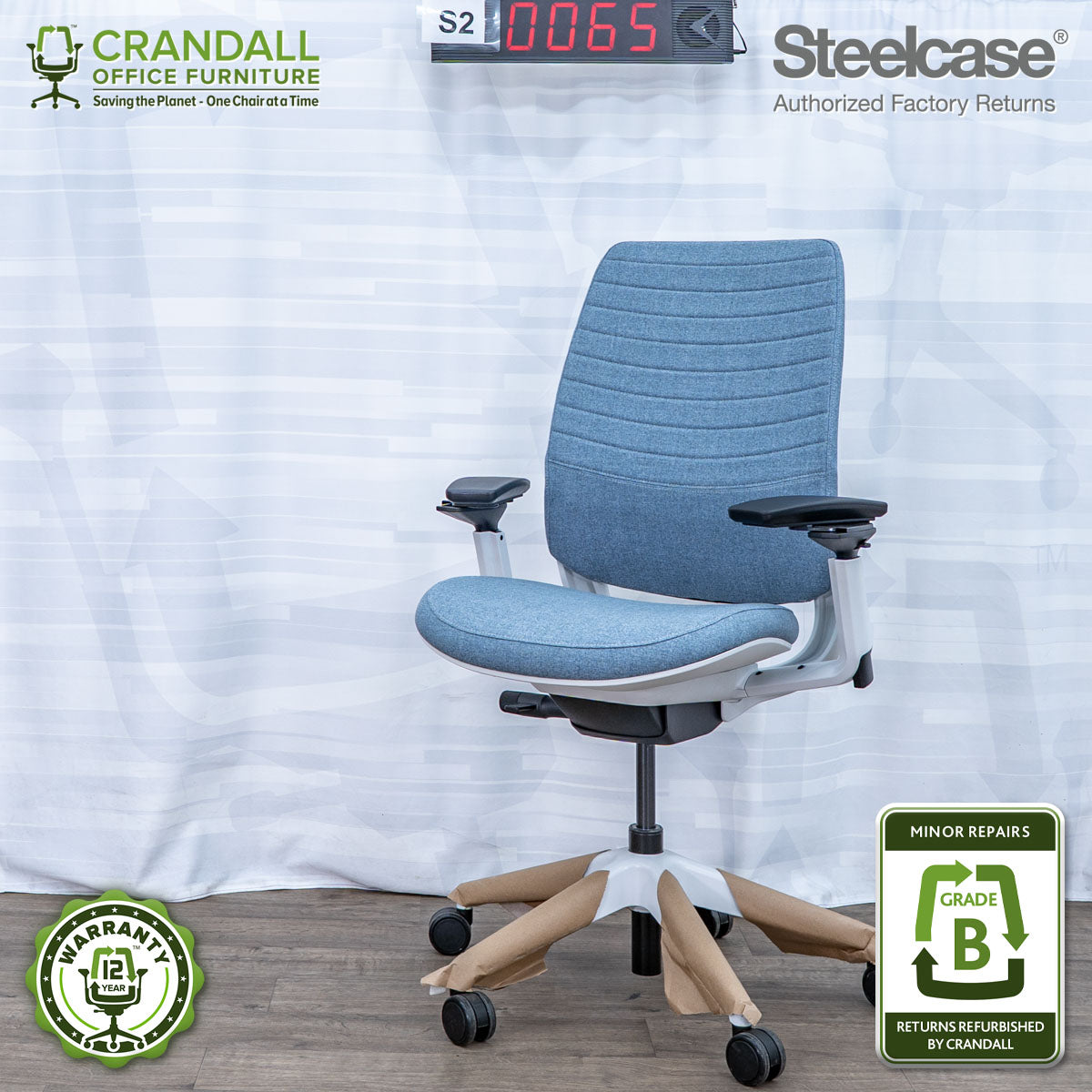 S2-0065 - Steelcase Series 2  - Grade B