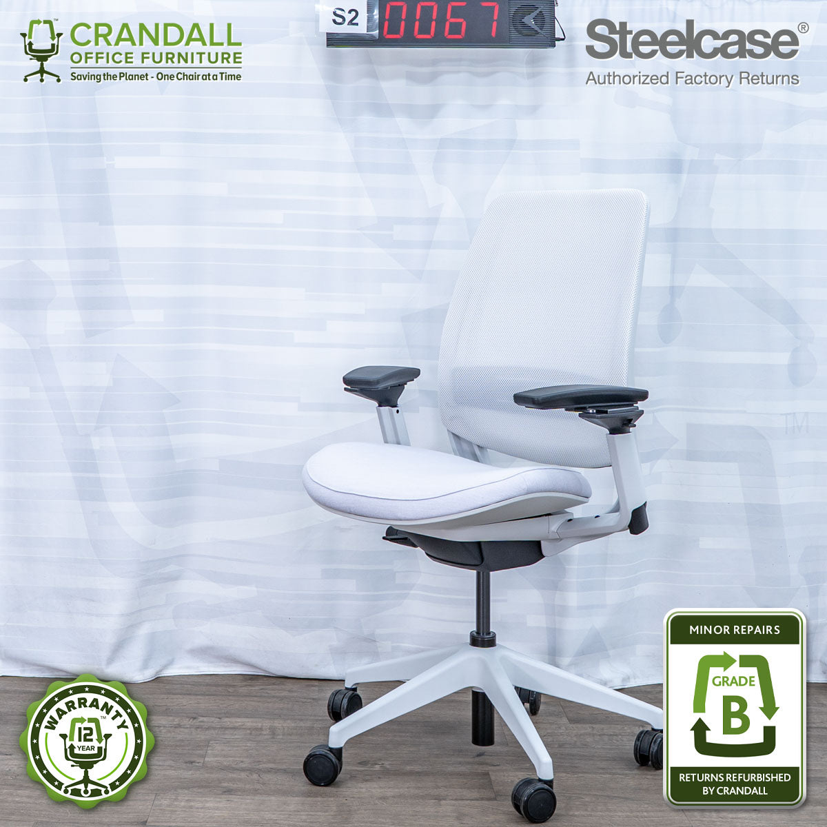 S2-0067 - Steelcase Series 2  - Grade B