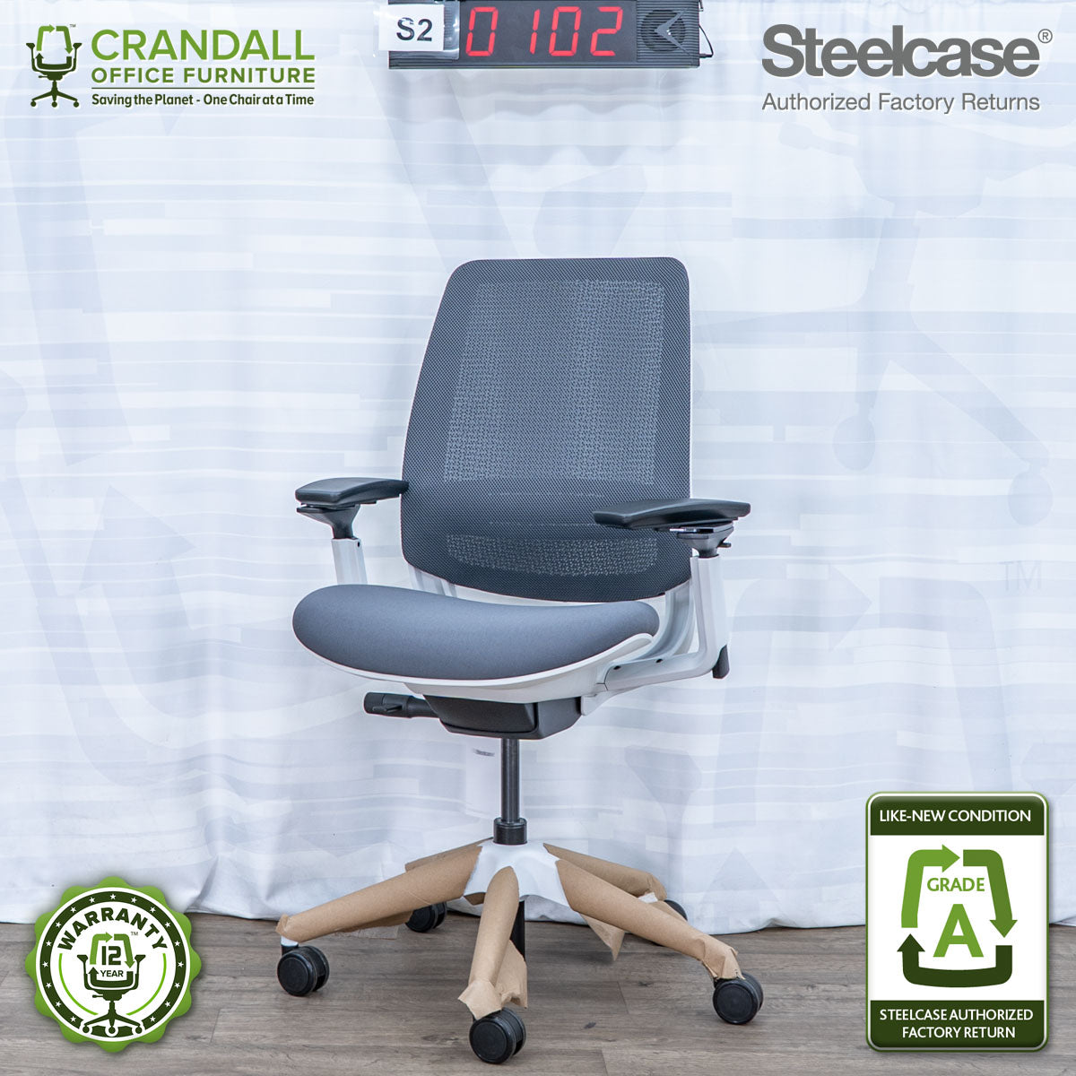 S2-0102 - Steelcase Series 2 - Grade A