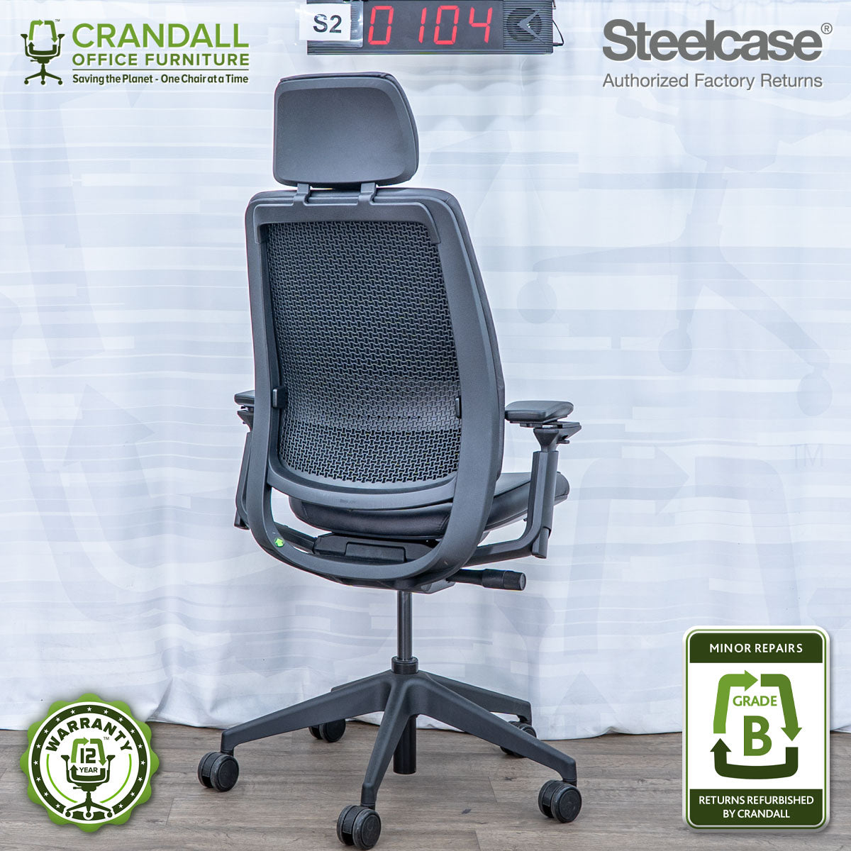 S2-0104 - Steelcase Series 2 - Grade B