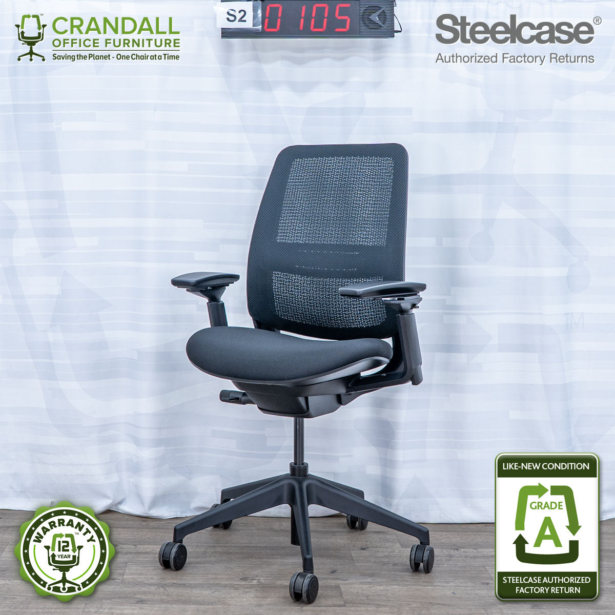 S2-0105 - Steelcase Series 2 - Grade A