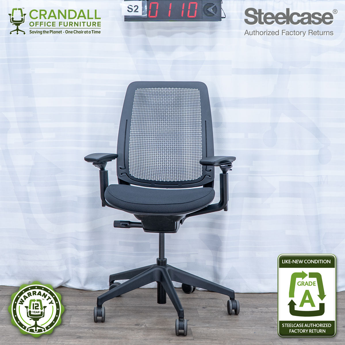S2-0110 - Steelcase Series 2 - Grade A
