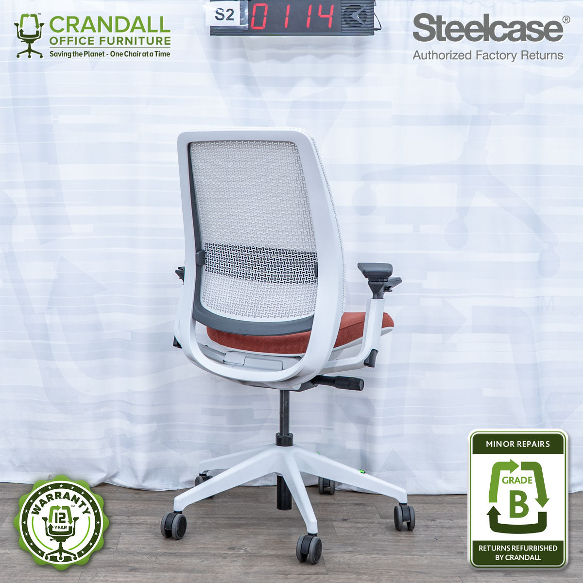 S2-0114 - Steelcase Series 2 - Grade B