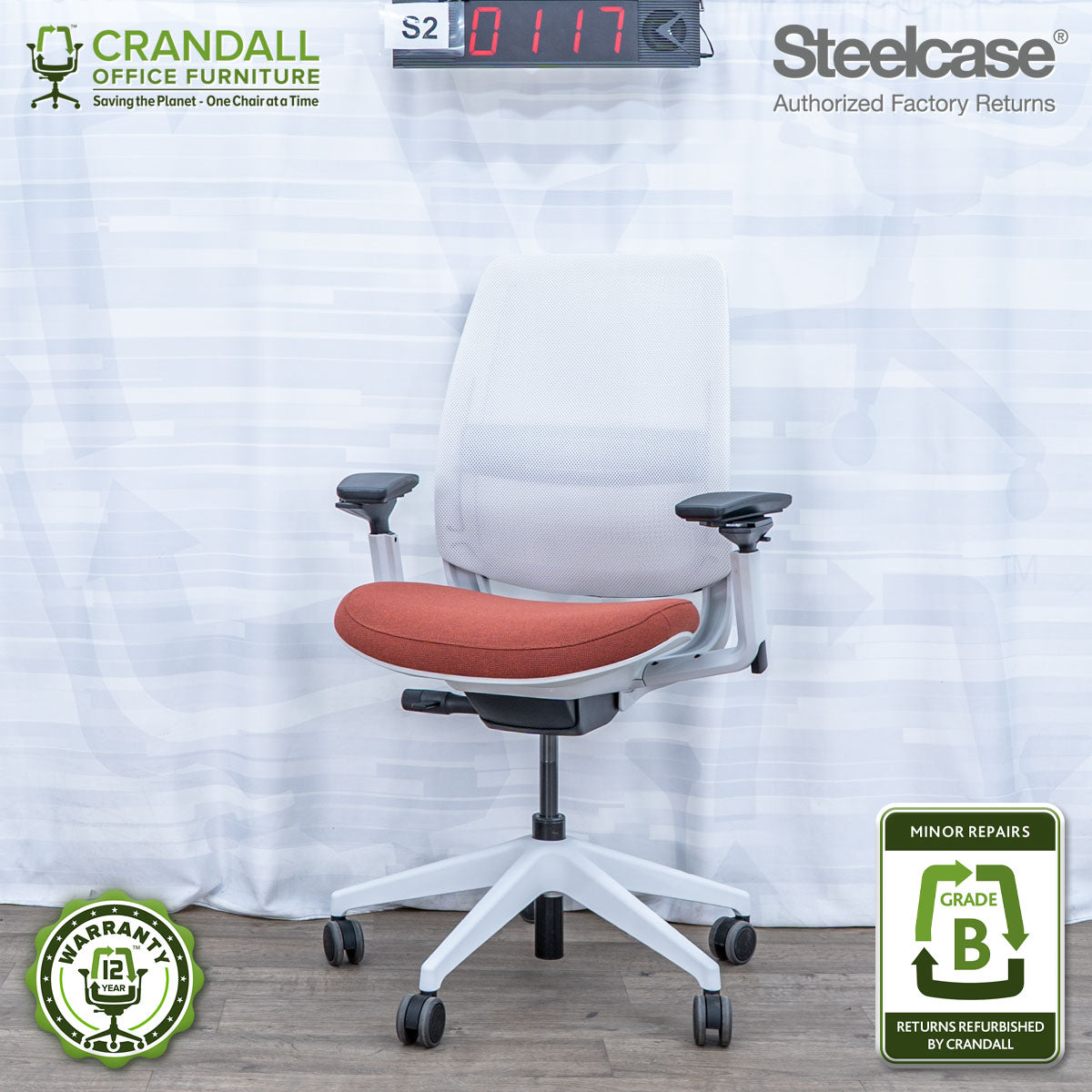 S2-0117 - Steelcase Series 2 - Grade B