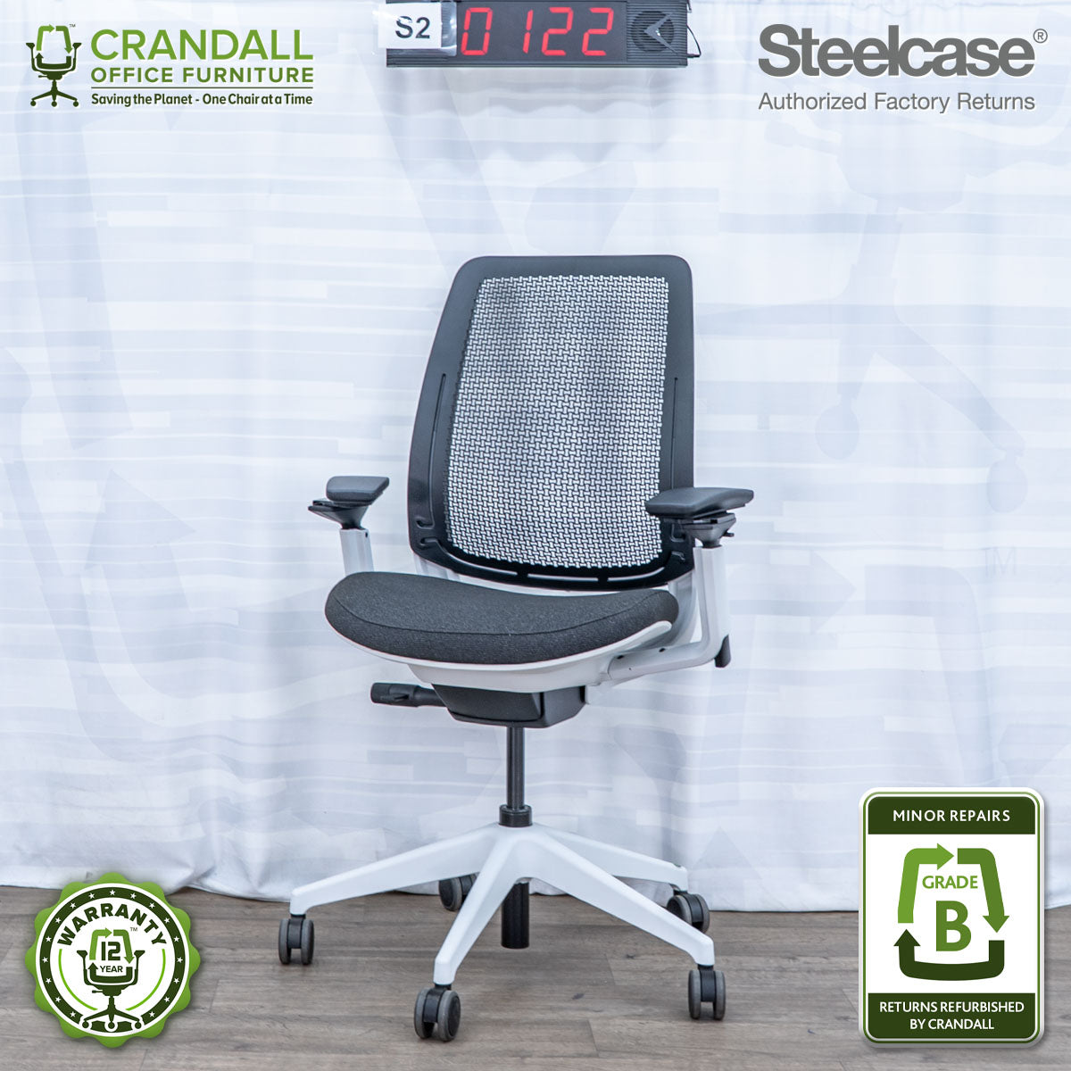S2-0122 - Steelcase Series 2 - Grade B