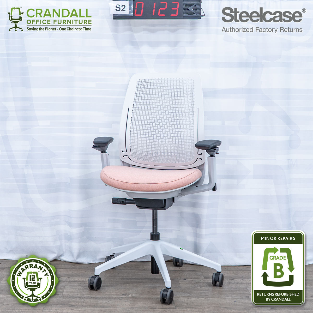 S2-0123 - Steelcase Series 2 - Grade B