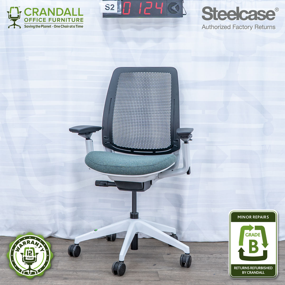 S2-0124 - Steelcase Series 2 - Grade B