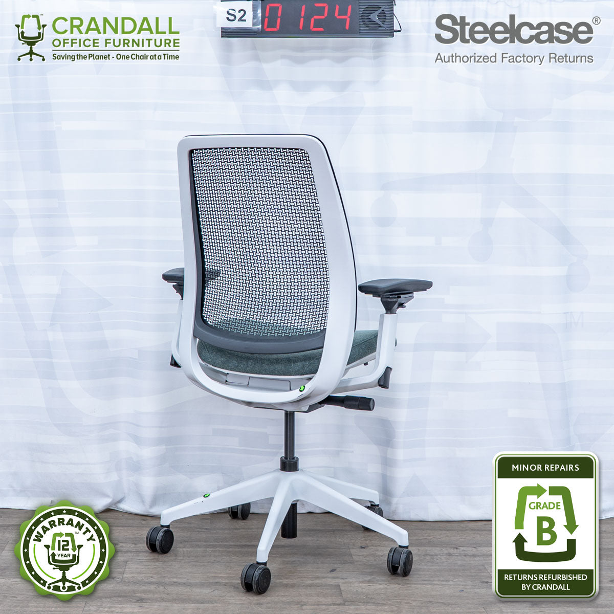 S2-0124 - Steelcase Series 2 - Grade B