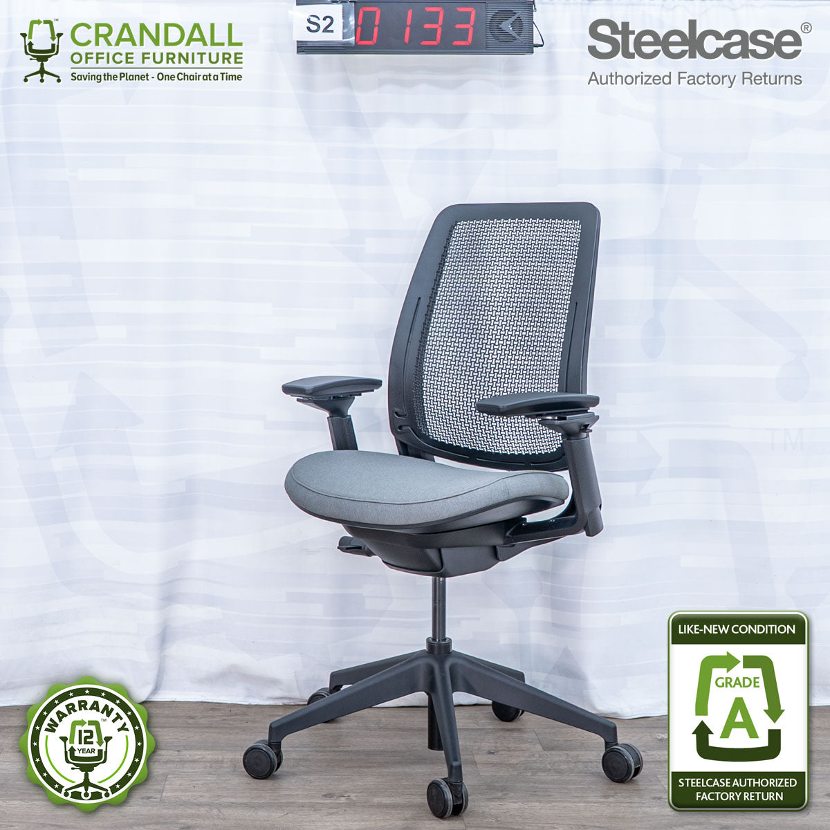 S2-0133 - Steelcase Series 2 - Grade A