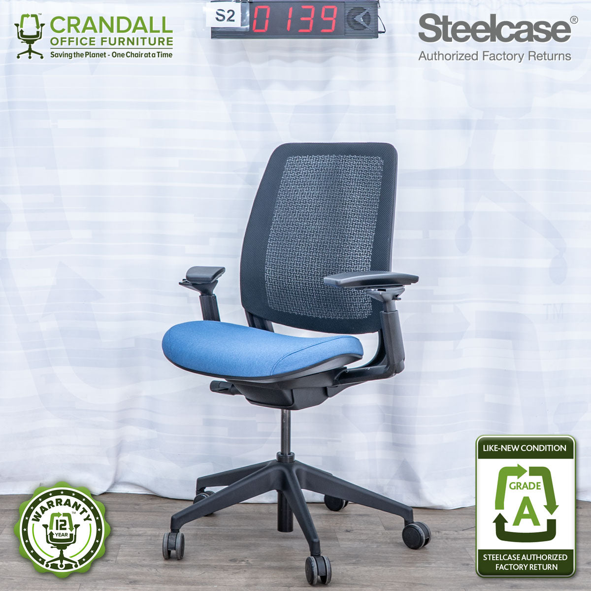 S2-0139 - Steelcase Series 2 - Grade A