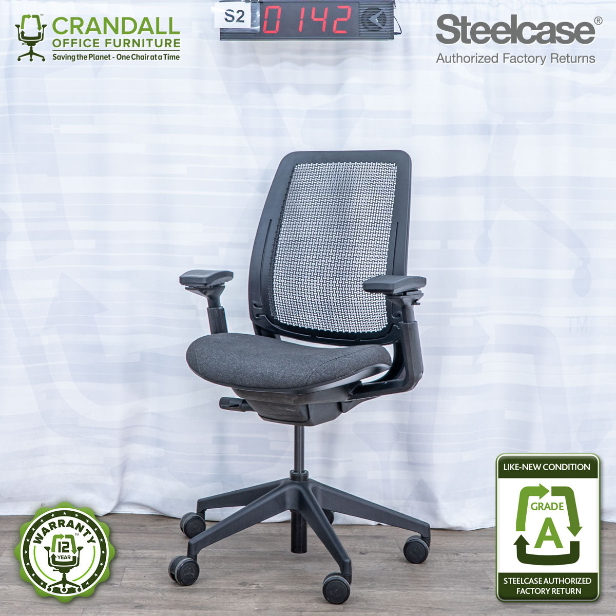 S2-0142 - Steelcase Series 2 - Grade A