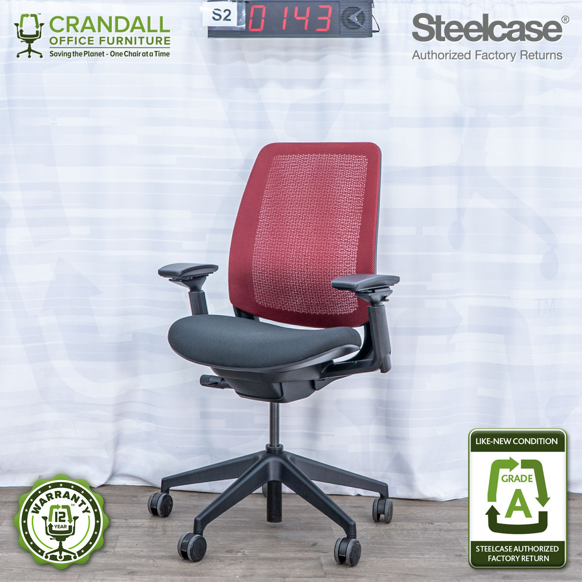 S2-0143 - Steelcase Series 2 - Grade A