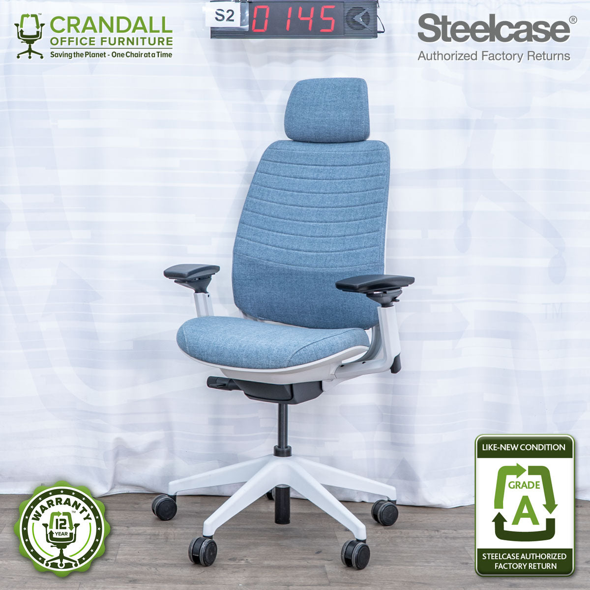 S2-0145 - Steelcase Series 2 - Grade A