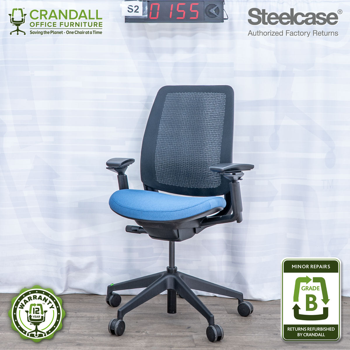 S2-0155 - Steelcase Series 2 - Grade B