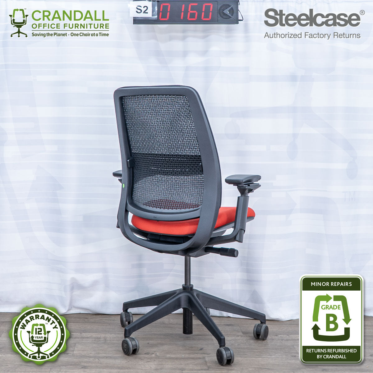 S2-0160 - Steelcase Series 2 - Grade B