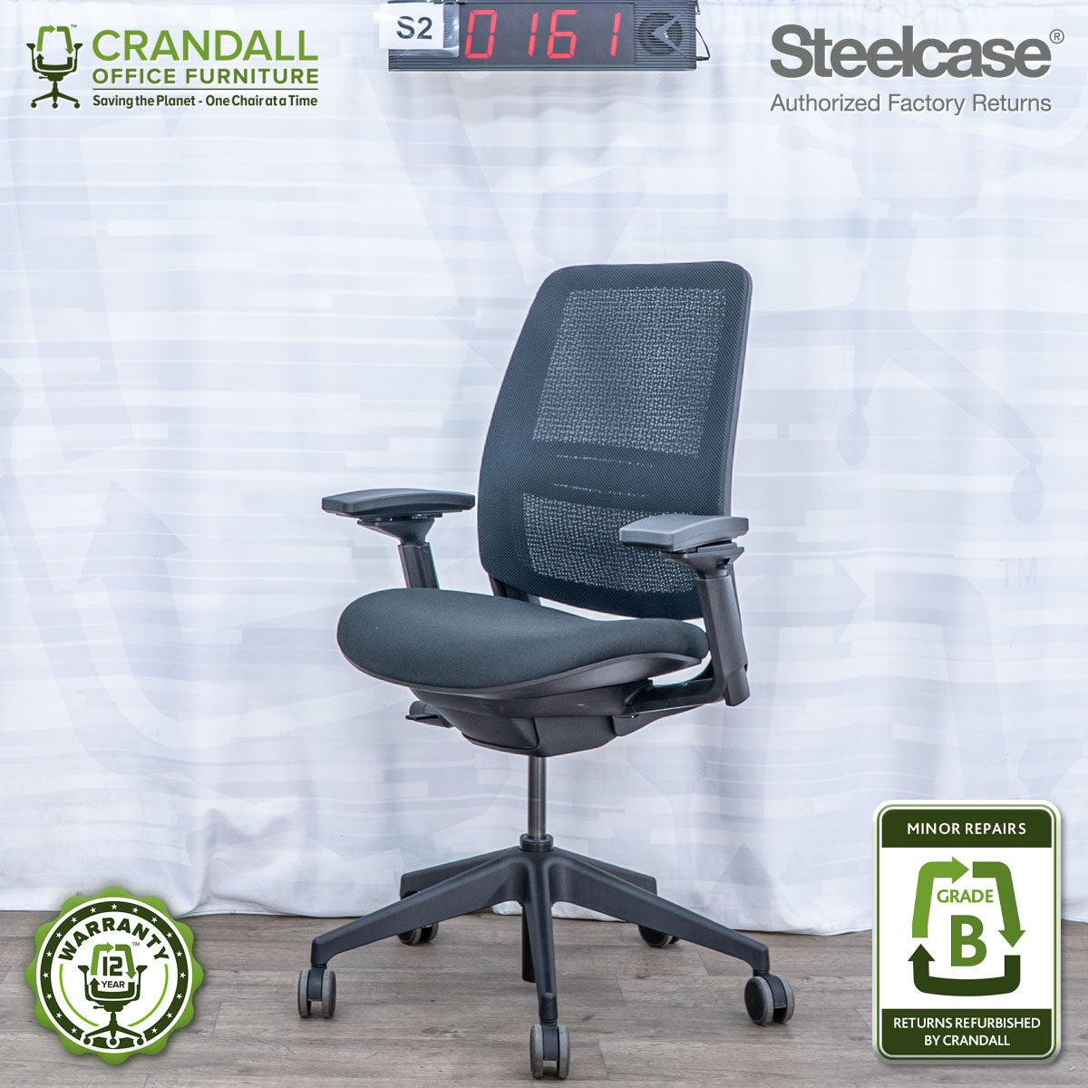 S2-0161 - Steelcase Series 2 - Grade B