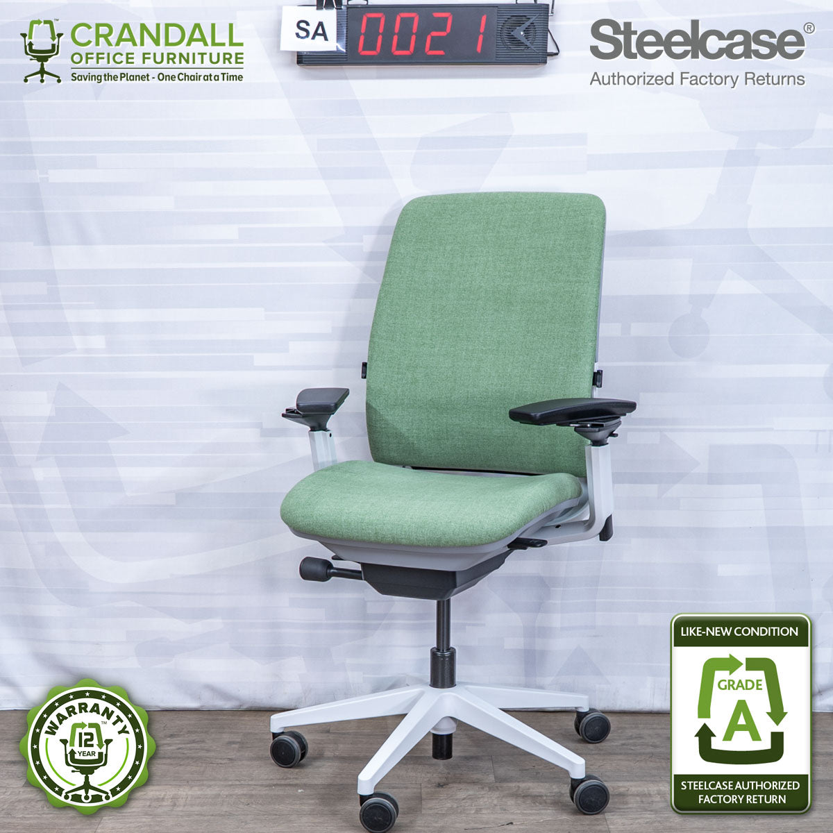SA-0021 - Steelcase Amia - Grade A