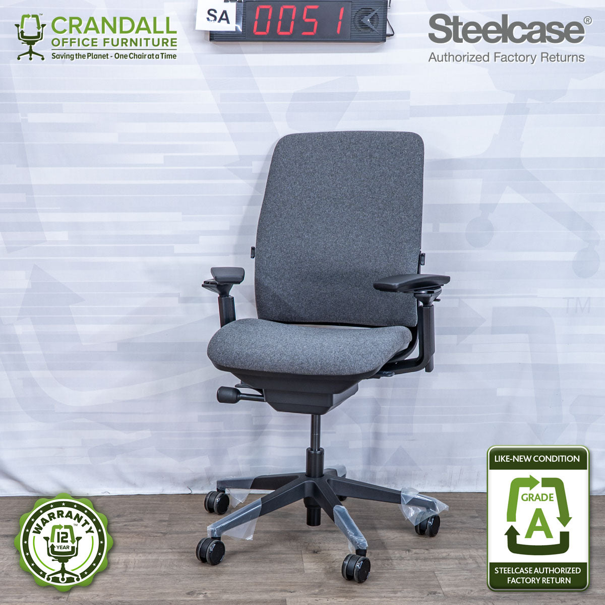 SA-0051 - Steelcase Amia  - Grade A
