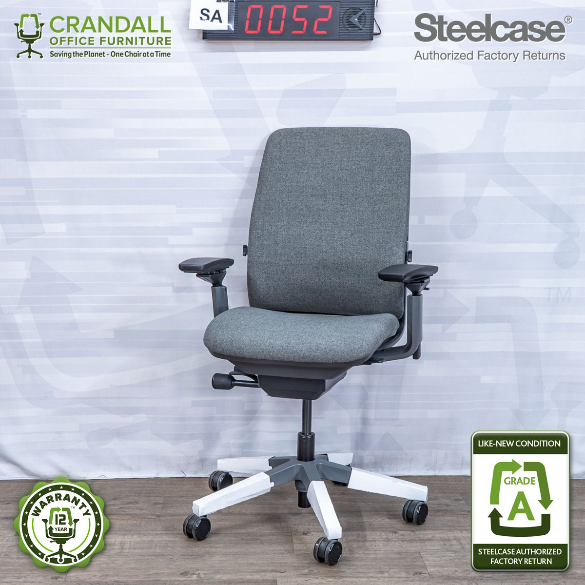 SA-0052 - Steelcase Amia  - Grade A
