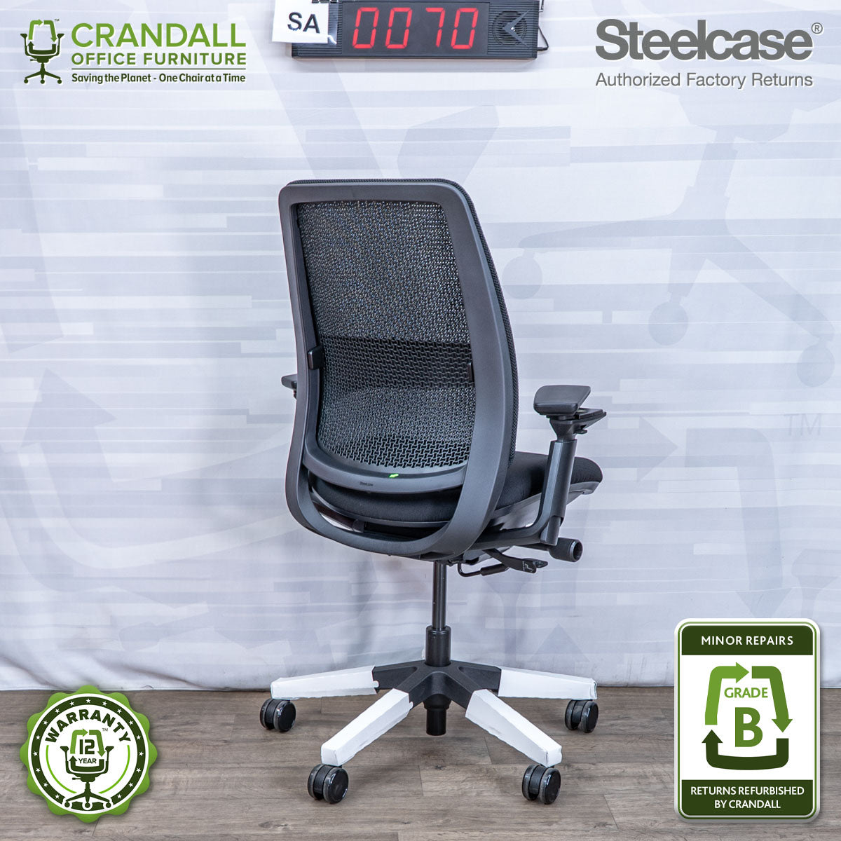 SA-0070 - Steelcase Amia  - Grade B