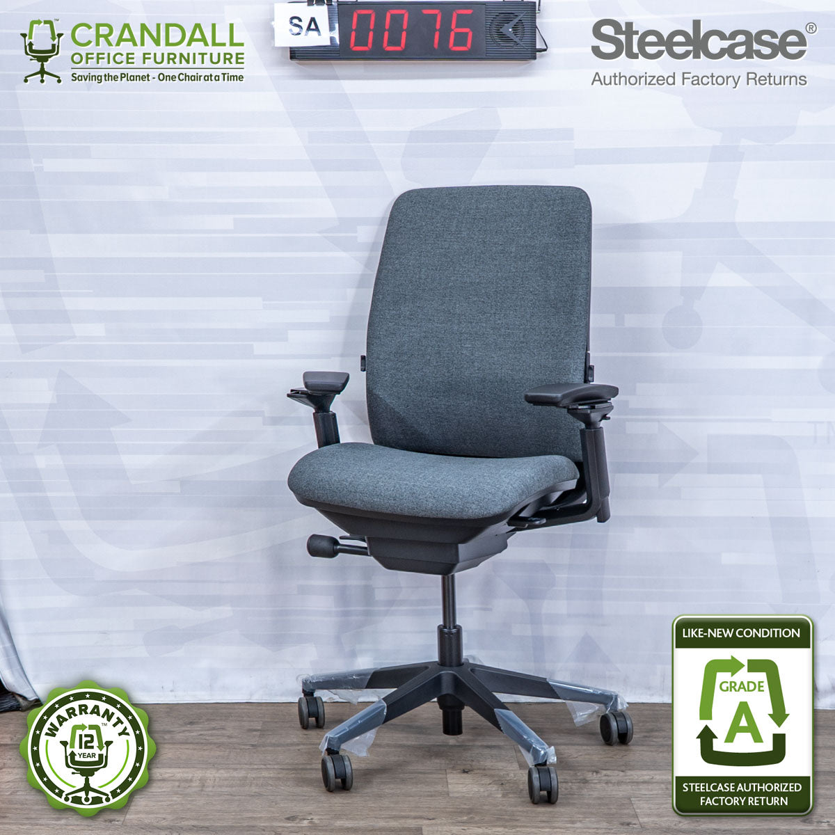 SA-0076 - Steelcase Amia  - Grade A