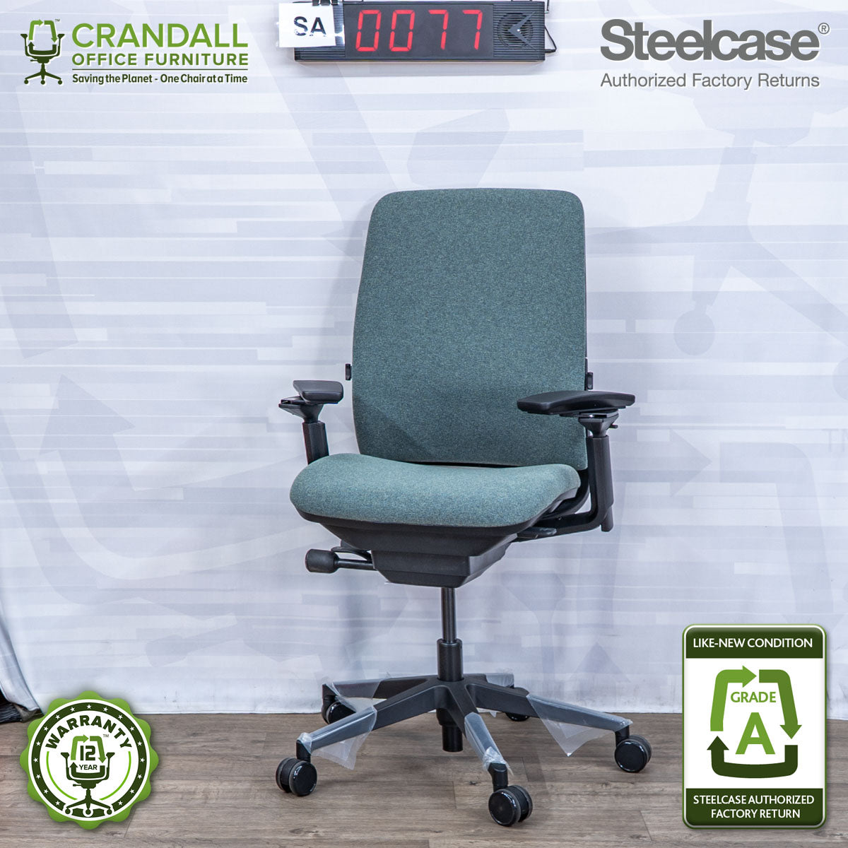 SA-0077 - Steelcase Amia  - Grade A