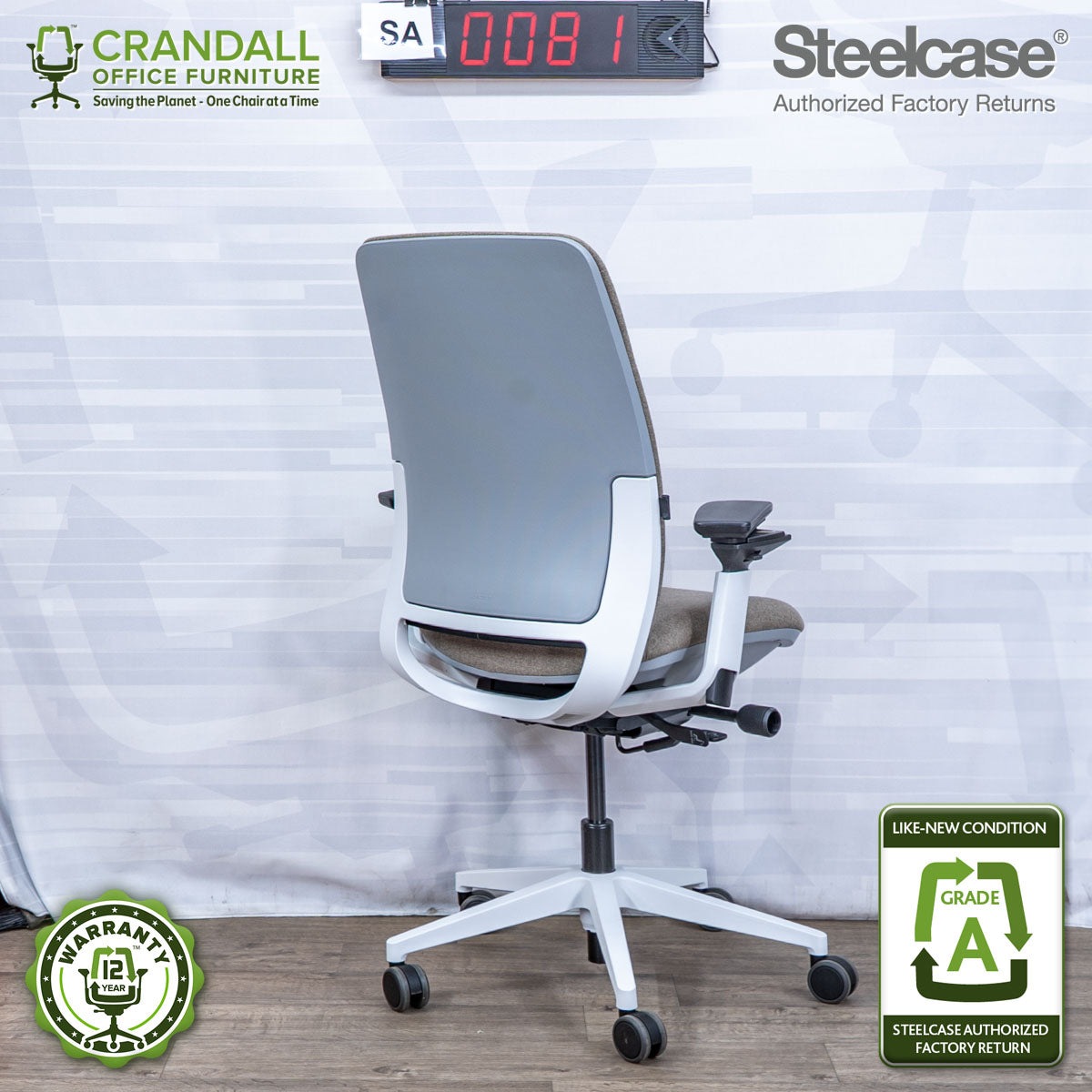 SA-0081 - Steelcase Amia  - Grade A