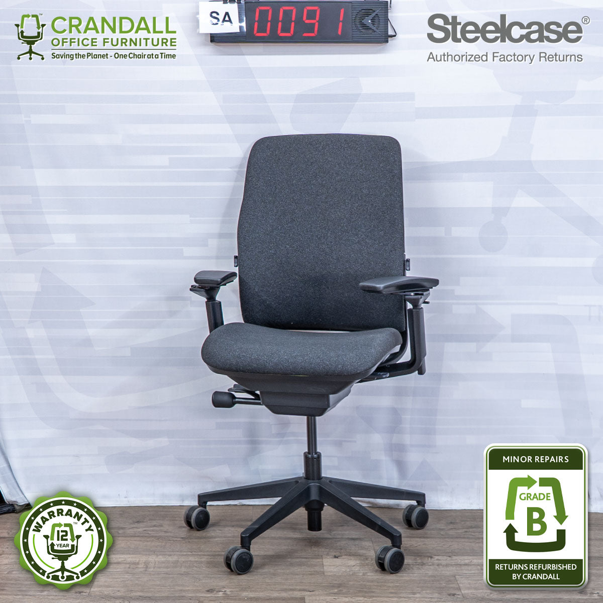 SA-0091 - Steelcase Amia  - Grade B