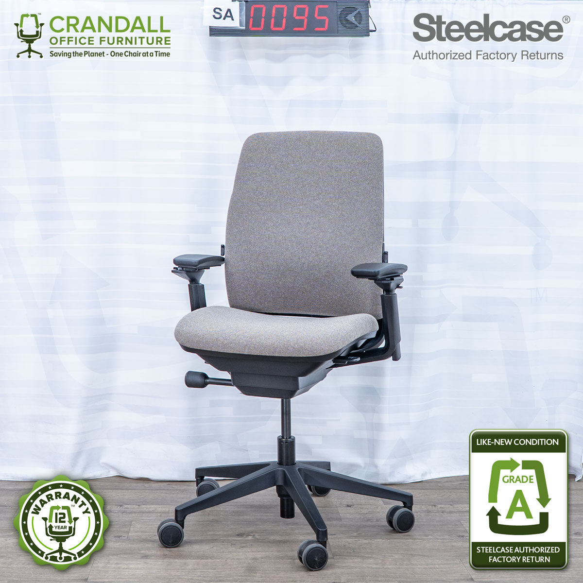 SA-0095 - Steelcase Amia  - Grade A