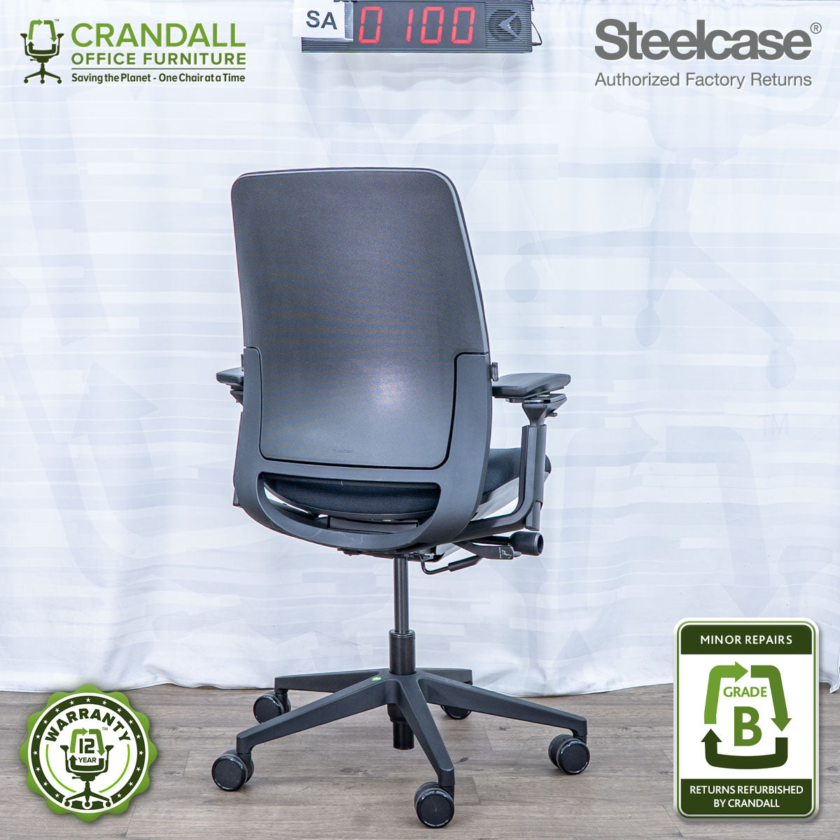 SA-0100 - Steelcase Amia  - Grade B